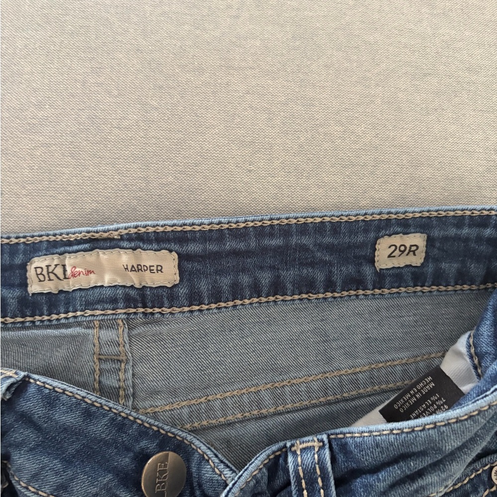 BKE Women's Straight Leg Jeans - Blue